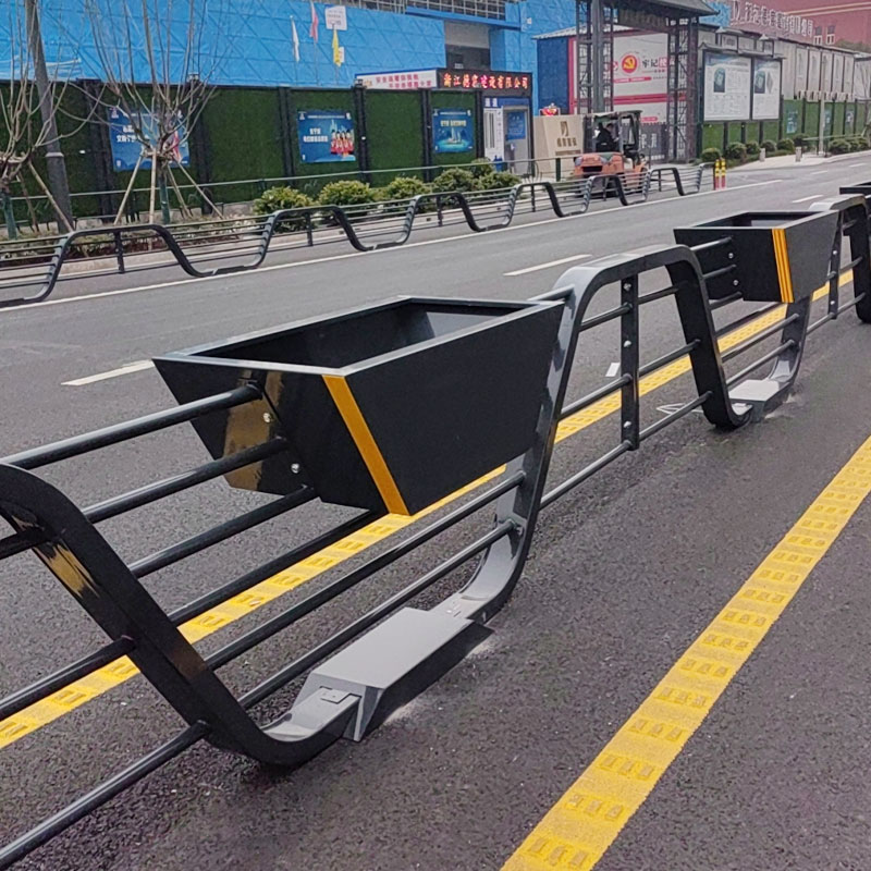 Poręcz ze stopu aluminium do skrzynek na kwiaty