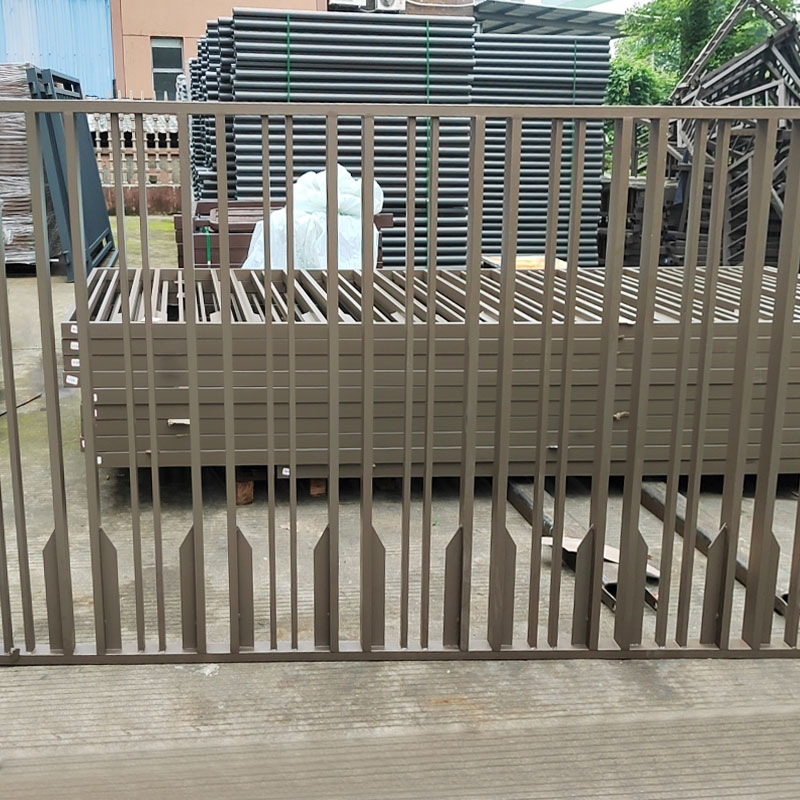 Ogrodzenie kratowe ze stopu aluminium
