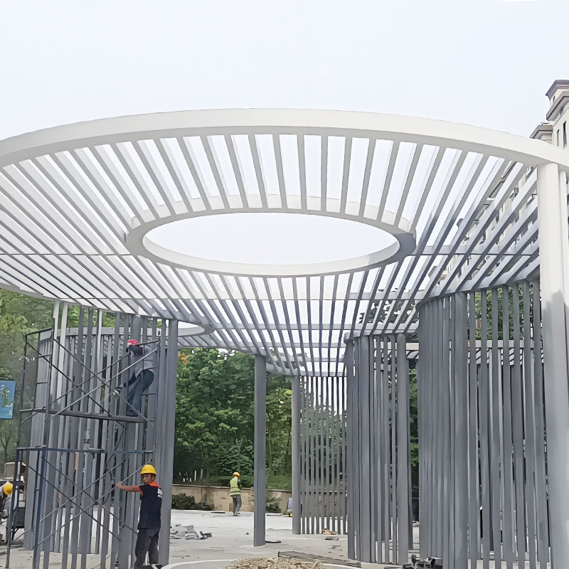 Pergola ze stali ocynkowanej