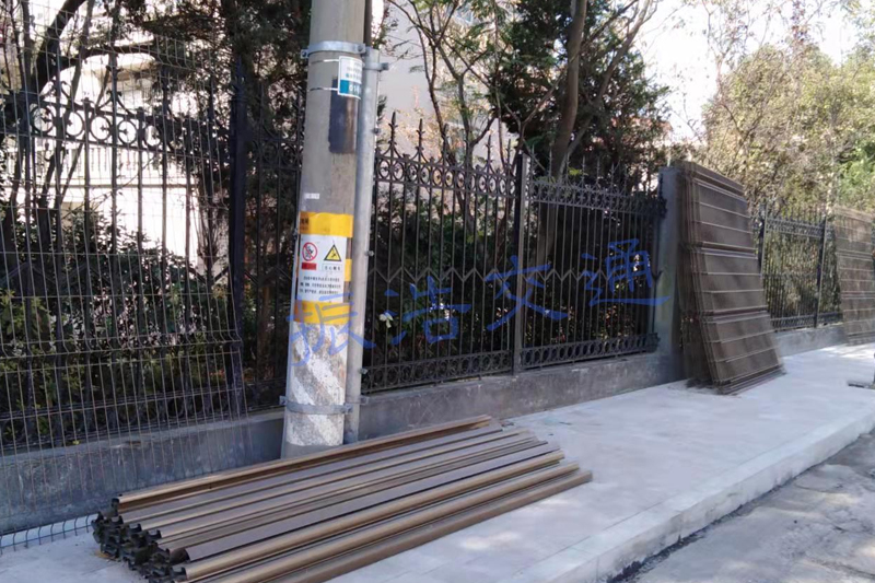 Ogrodzenie z siatki drucianej